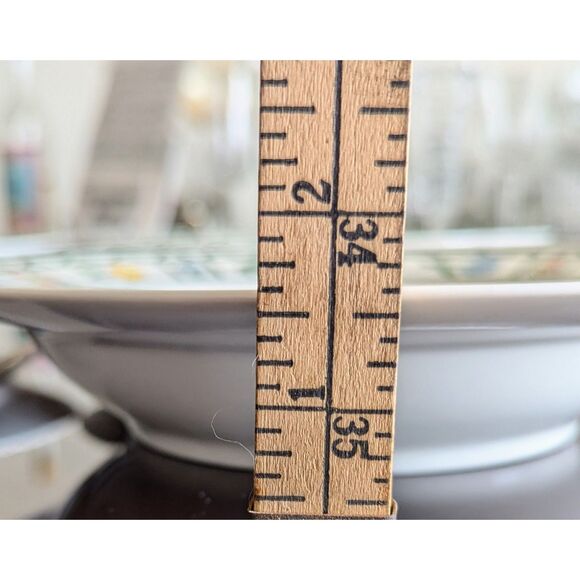 Vtg Lynns Stoneware Mayflower pattern soup/salad bowls (4 each) - Picture 6 of 11